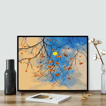 3624Ann-Лале, цифрова живопис с маслени бои, маслени бои, акрилни цветя живопис, експлозия, ръчно пейзаж живопис