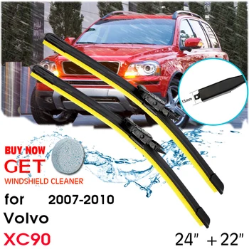 Автомобилно острието чистачки за предното стъкло Гума силикон чистачки за Volvo XC90 2007-2010 LHD/ RHD 24 